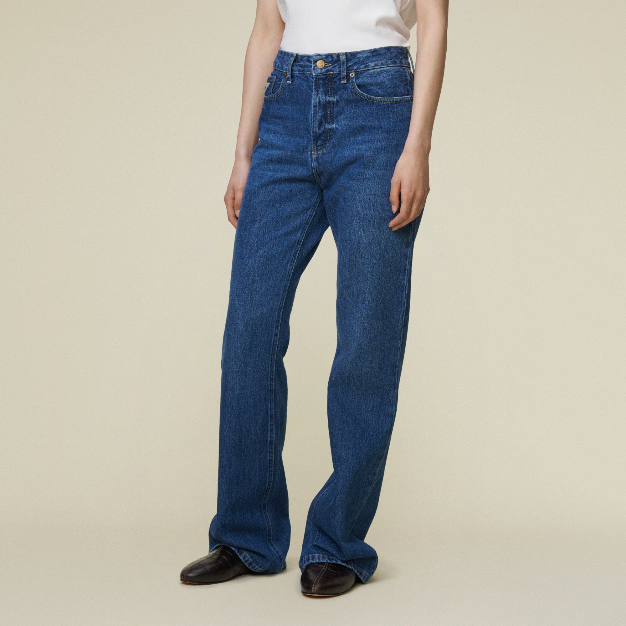 Ninette Noad Wish - High Rise Flare – Lois Jeans - Sweden Store